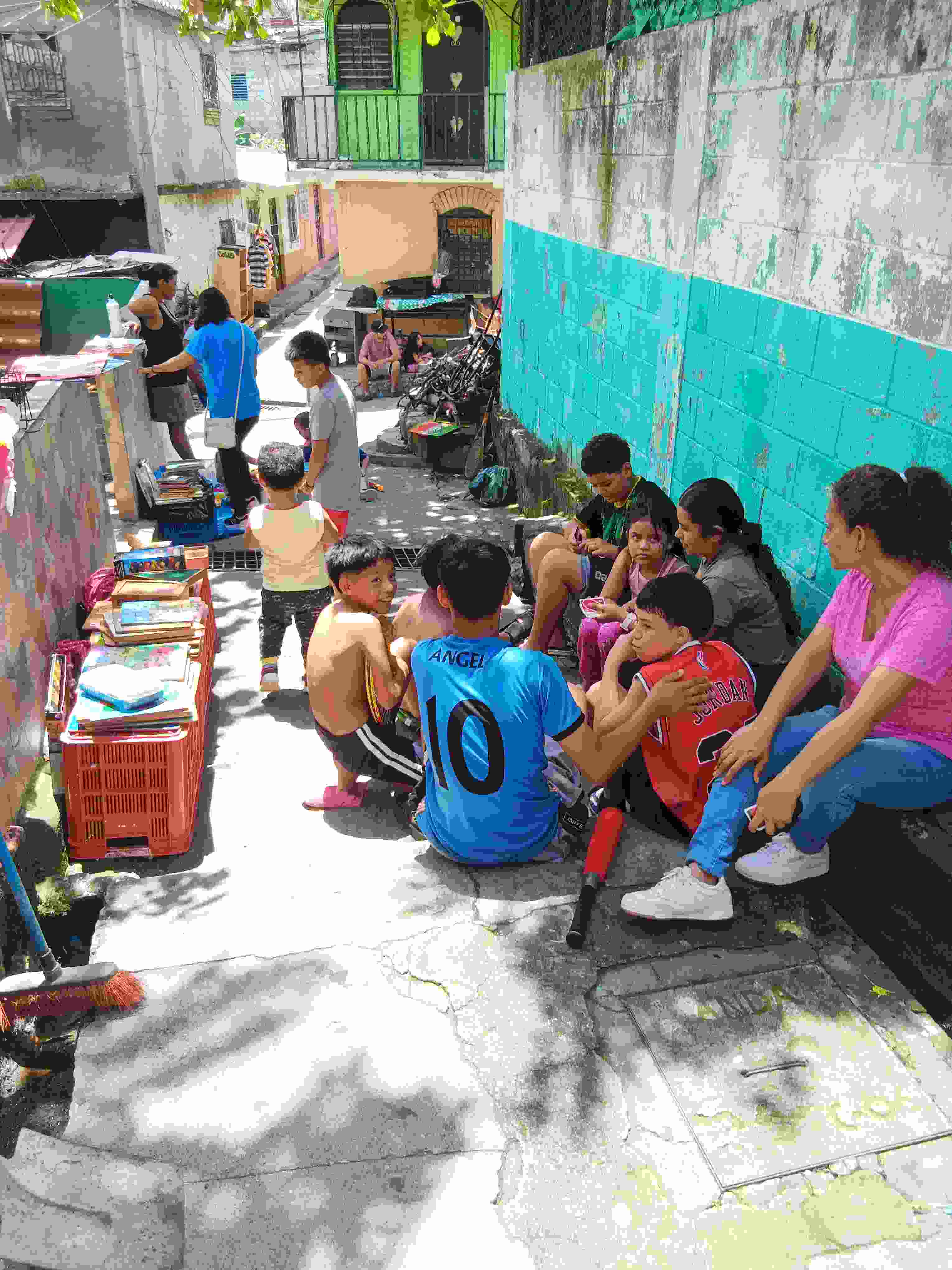 Schule unter freiem Himmel